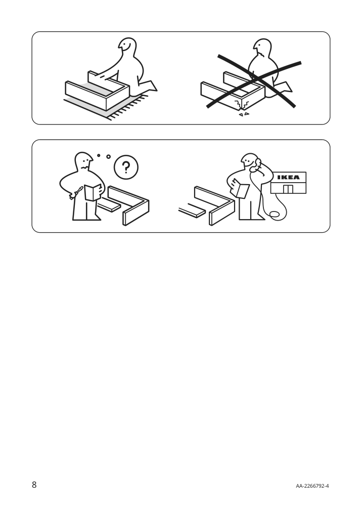 Assembly instructions for IKEA Isjakt led floor uplighter reading lamp dimmable nickel plated | Page 8 - IKEA ISJAKT LED floor uplighter/reading lamp 404.597.08