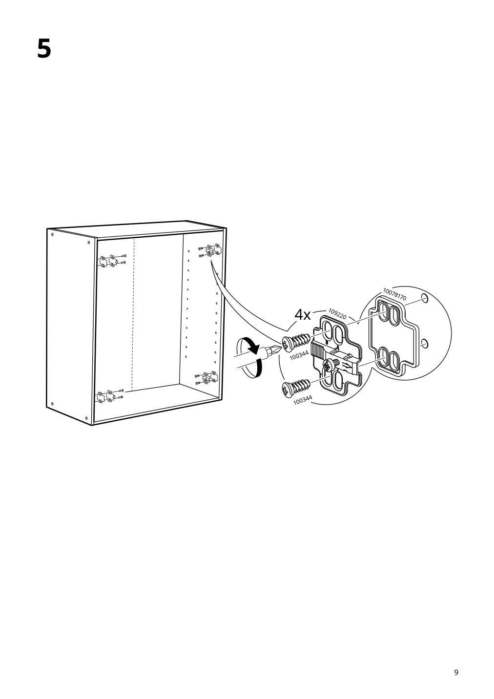 Assembly instructions for IKEA Ivar cabinet pine | Page 9 - IKEA IVAR cabinet 400.337.63