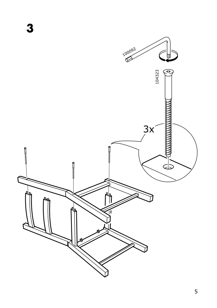 Assembly instructions for IKEA Ivar chair pine | Page 5 - IKEA IVAR chair 902.639.02