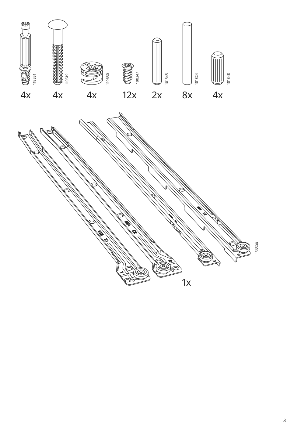 Assembly instructions for IKEA Ivar drawer pine | Page 3 - IKEA IVAR drawer 804.889.02