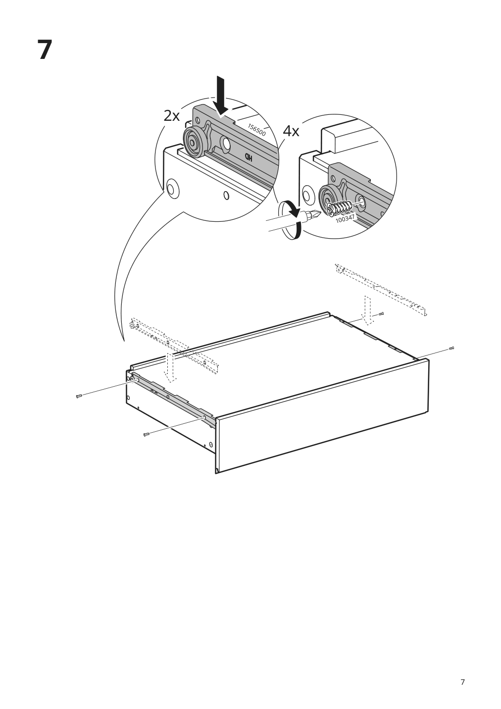 Assembly instructions for IKEA Ivar drawer pine | Page 7 - IKEA IVAR drawer 804.889.02