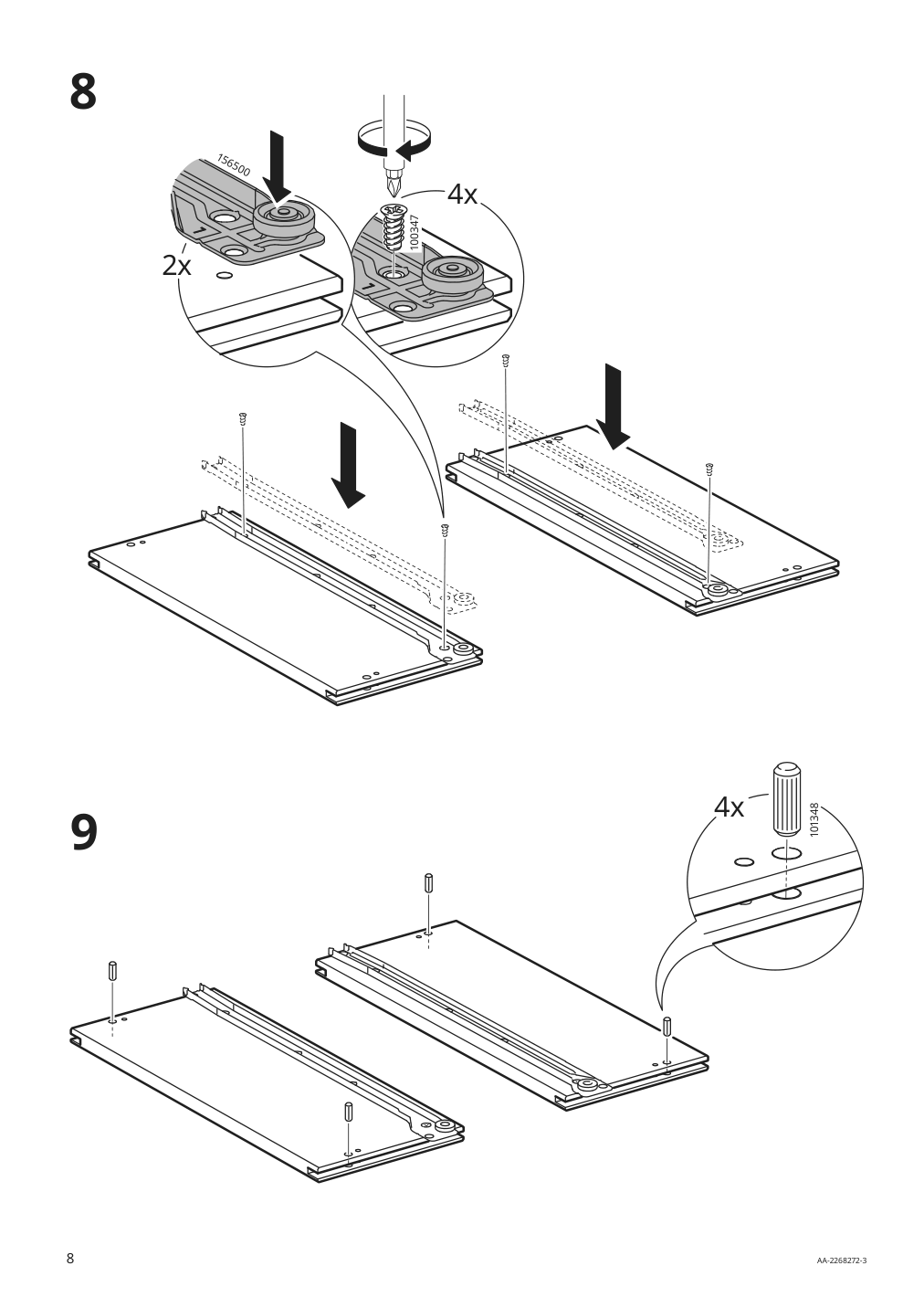 Assembly instructions for IKEA Ivar drawer pine | Page 8 - IKEA IVAR drawer 804.889.02