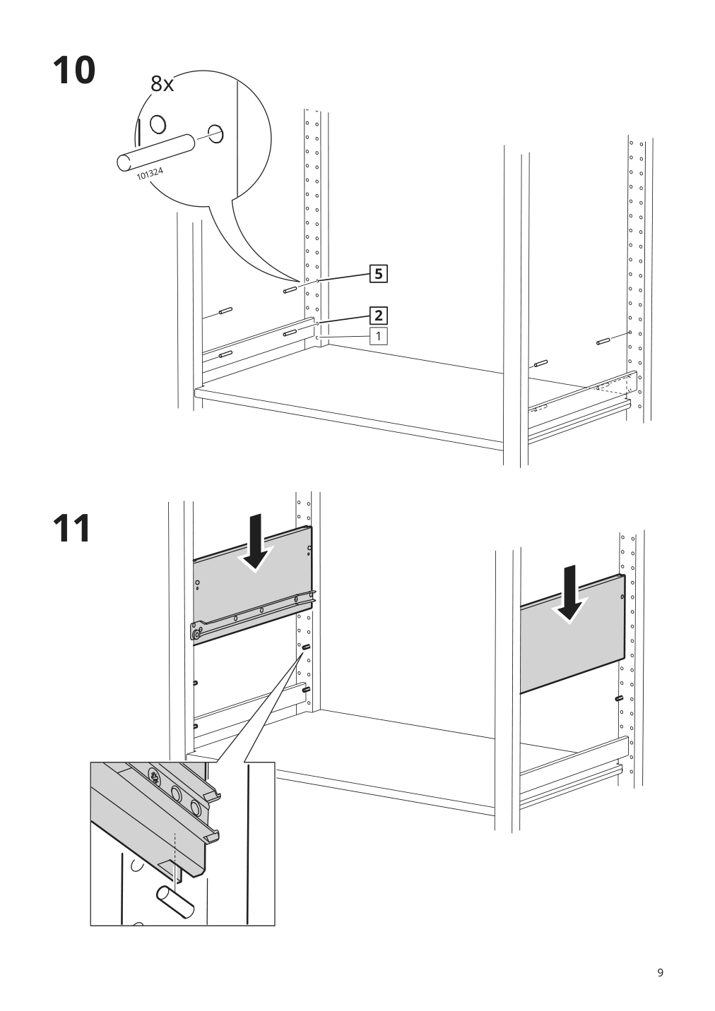 Assembly instructions for IKEA Ivar drawer pine | Page 9 - IKEA IVAR drawer 804.889.02