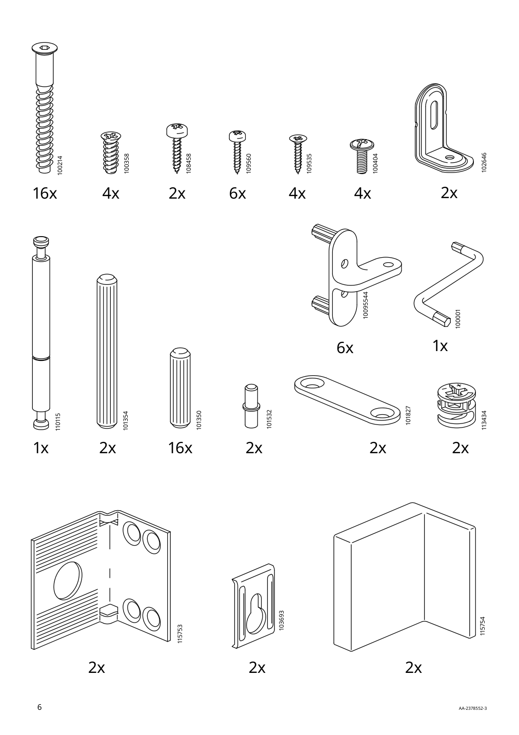 Assembly instructions for IKEA Ivar shelf unit pine | Page 6 - IKEA IVAR shelving unit 695.628.23