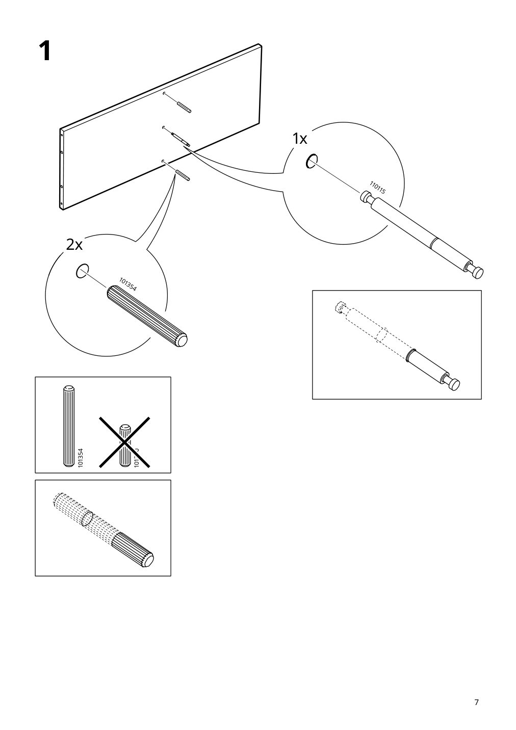 Assembly instructions for IKEA Ivar shelf unit pine | Page 7 - IKEA IVAR shelving unit 995.628.12