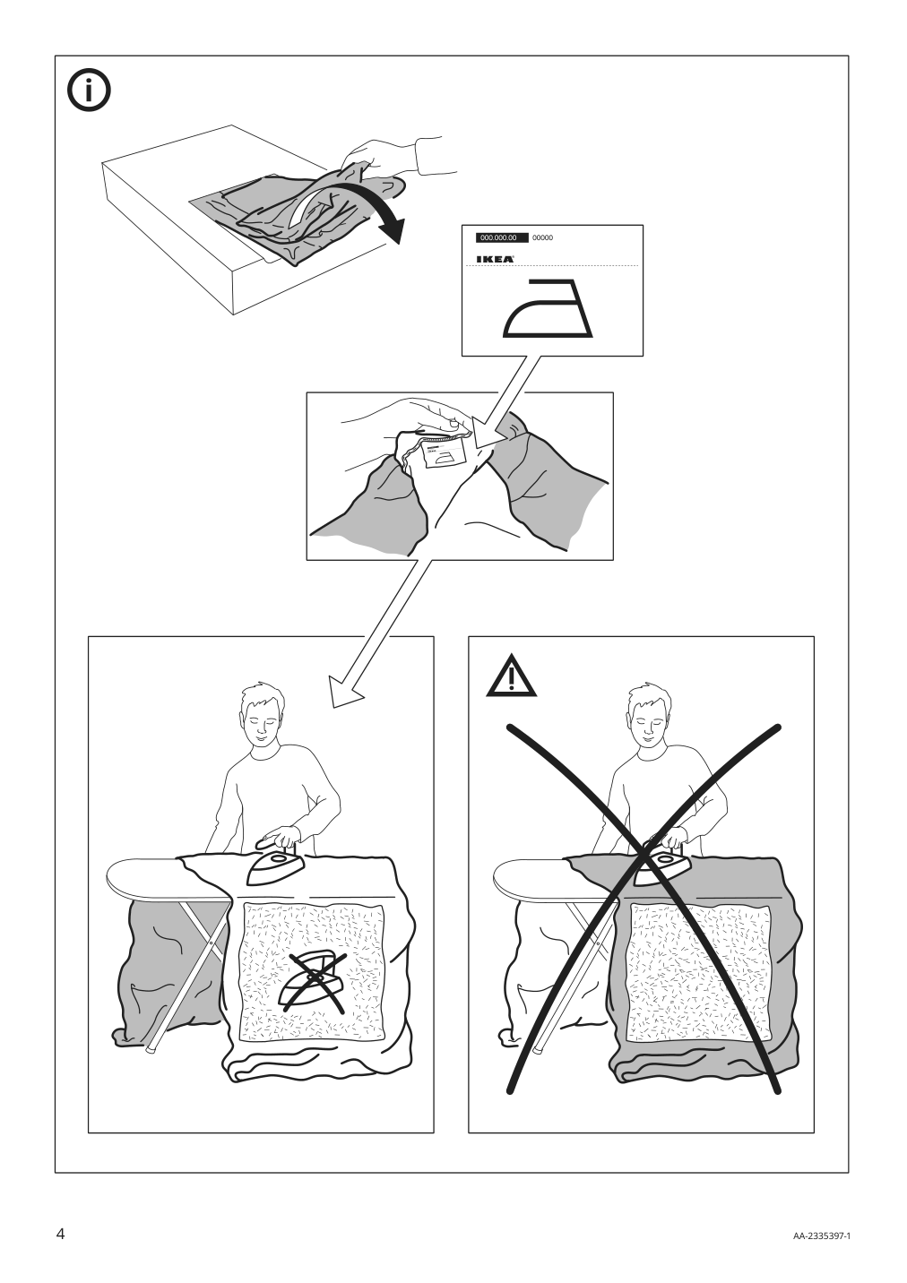 Assembly instructions for IKEA Jaettebo 1 5 seat module with storage | Page 4 - IKEA JÄTTEBO 4-seat mod sofa w chaise 894.852.11