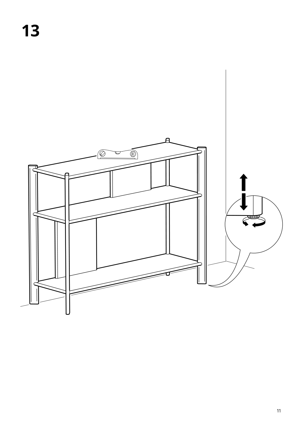 Assembly instructions for IKEA Jaettesta side table black | Page 11 - IKEA JÄTTESTA side table 905.219.15