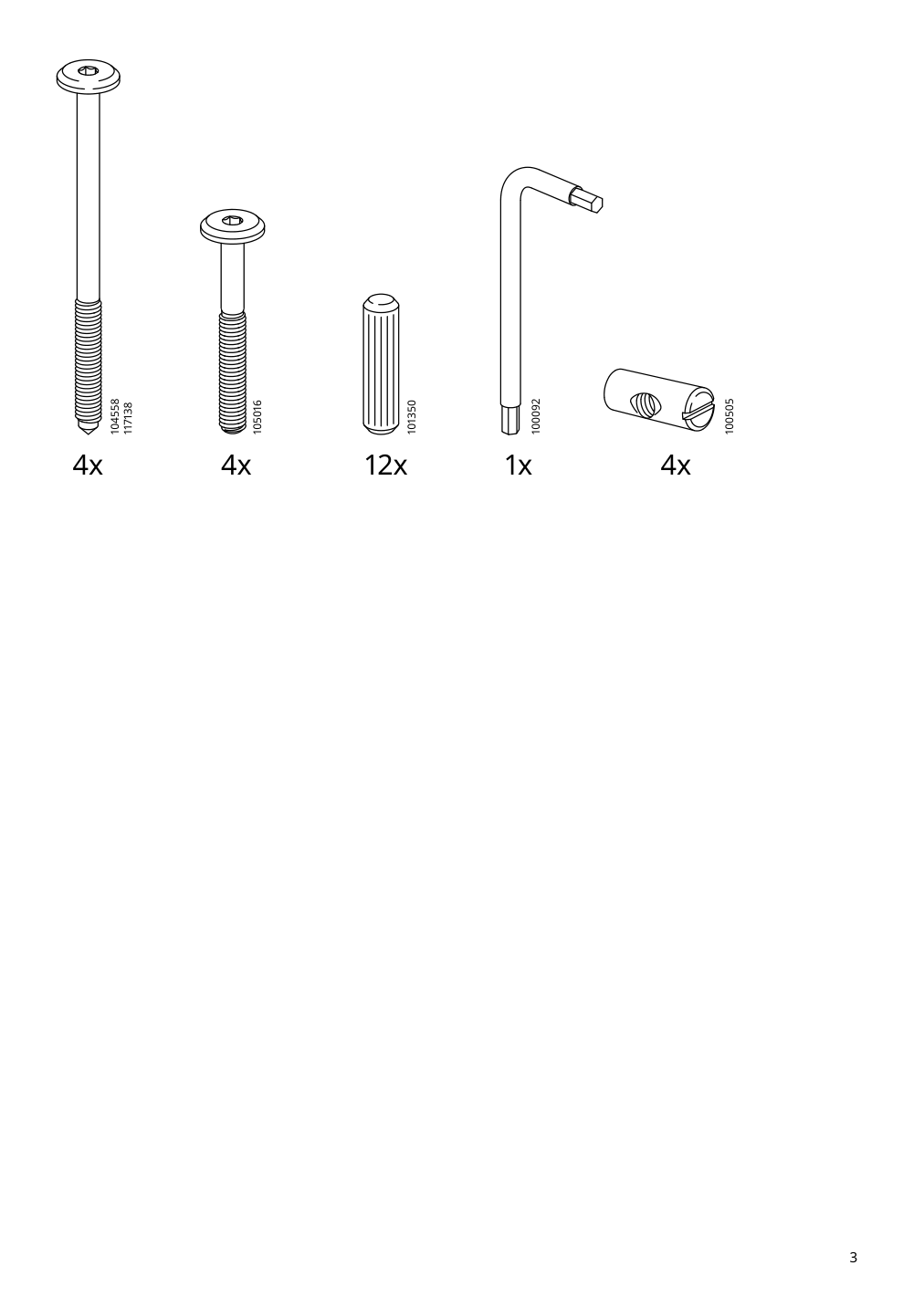 Assembly instructions for IKEA Jakobsfors coffee table dark brown stained oak veneer | Page 3 - IKEA JAKOBSFORS coffee table 505.151.67