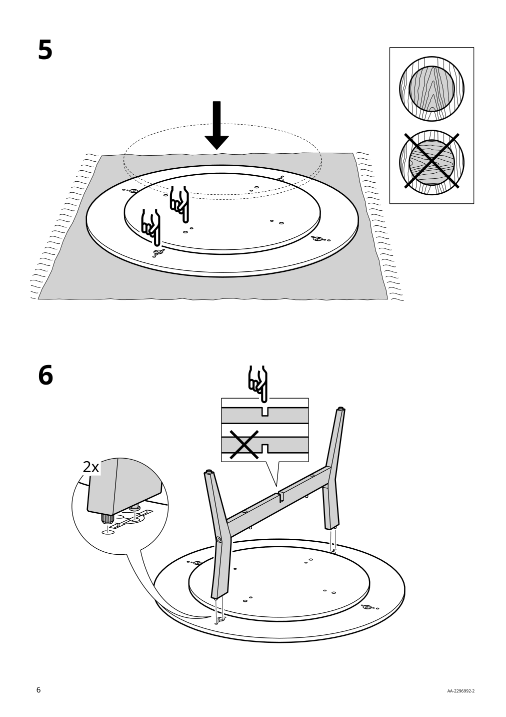 Assembly instructions for IKEA Jakobsfors coffee table dark brown stained oak veneer | Page 6 - IKEA JAKOBSFORS coffee table 505.151.67