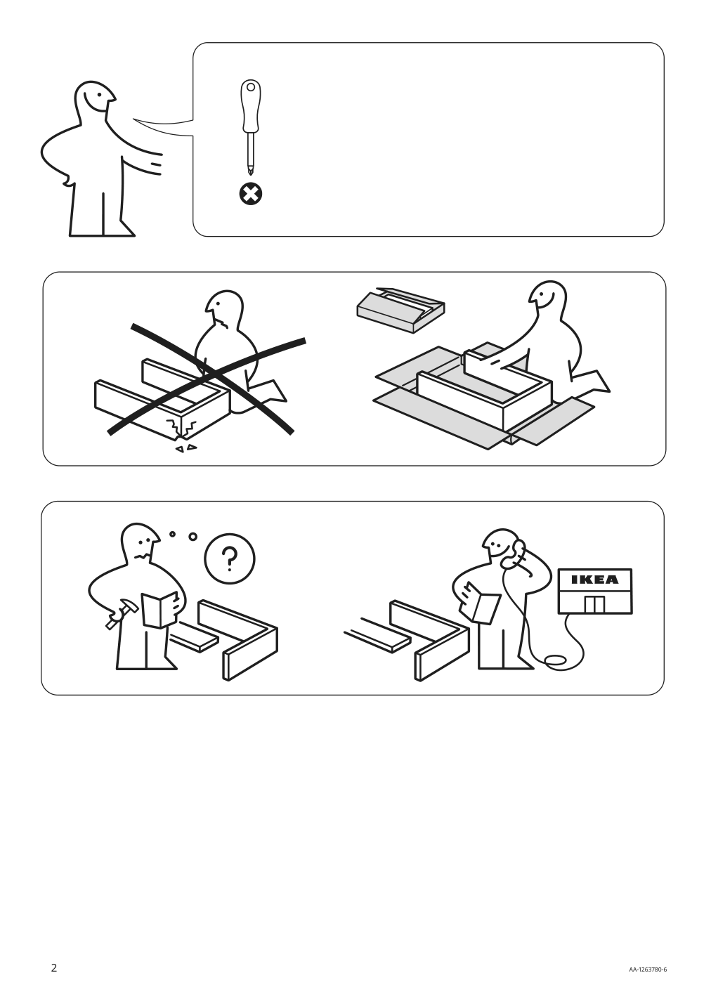 Assembly instructions for IKEA Janinge bar stool gray | Page 2 - IKEA JANINGE bar stool 102.813.54