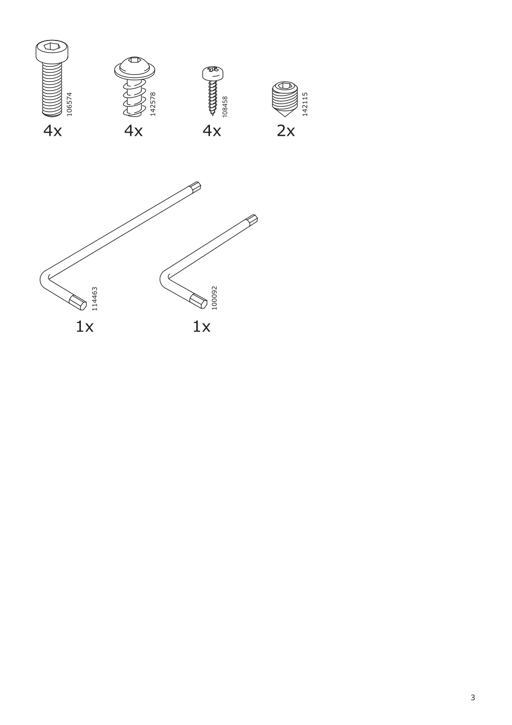 Assembly instructions for IKEA Janinge bar stool gray | Page 3 - IKEA JANINGE bar stool 102.813.54