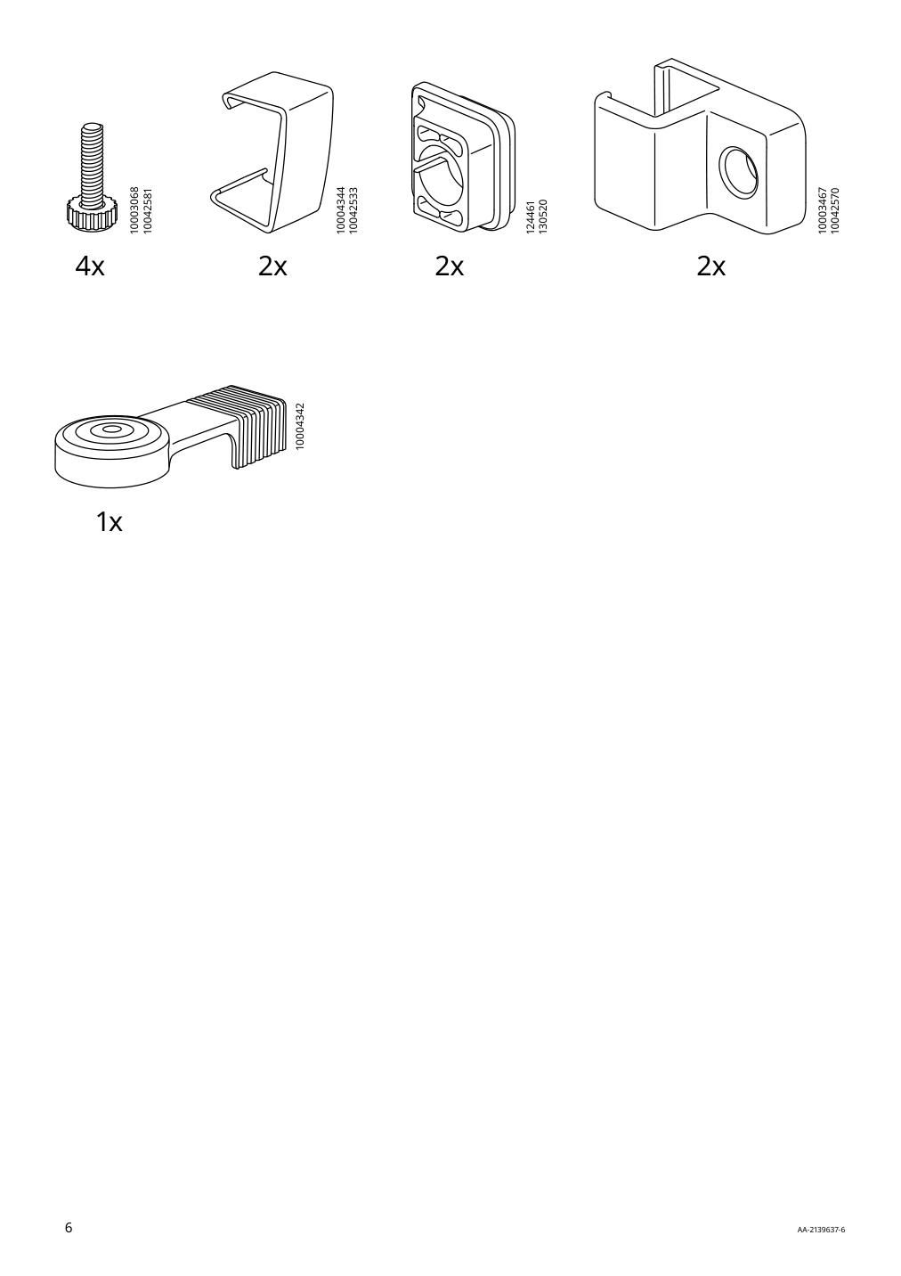 Assembly instructions for IKEA Jonaxel frame white | Page 6 - IKEA JONAXEL storage combination 492.974.91