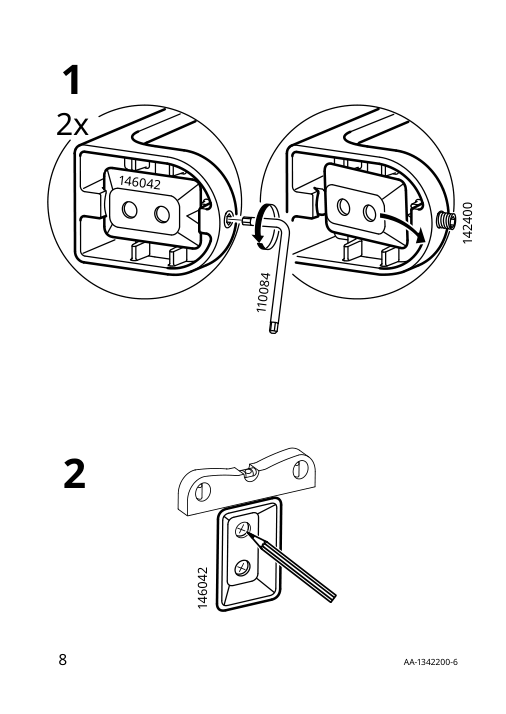 Assembly instructions for IKEA Kalkgrund toilet roll holder chrome plated | Page 8 - IKEA KALKGRUND toilet roll holder 002.914.76