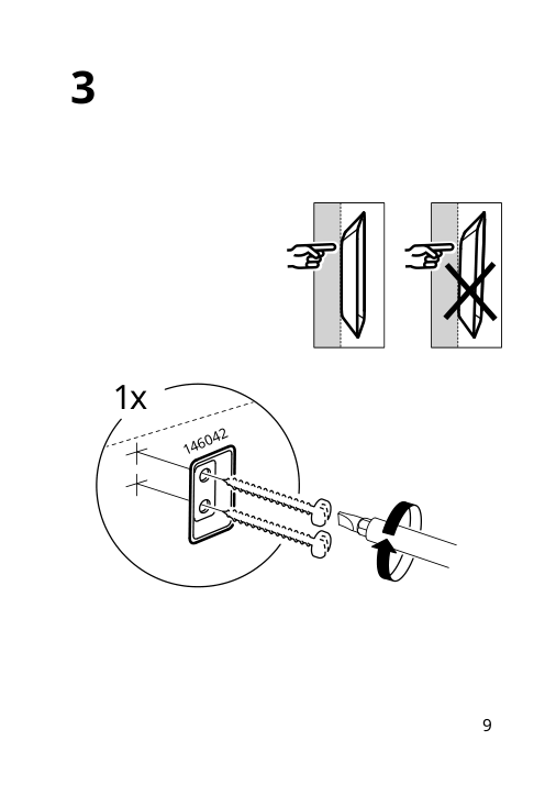 Assembly instructions for IKEA Kalkgrund toilet roll holder chrome plated | Page 9 - IKEA KALKGRUND toilet roll holder 002.914.76