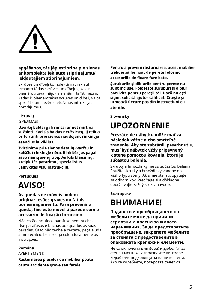 Assembly instructions for IKEA Kallax shelf unit dark green | Page 5 - IKEA KALLAX shelf unit 405.620.79