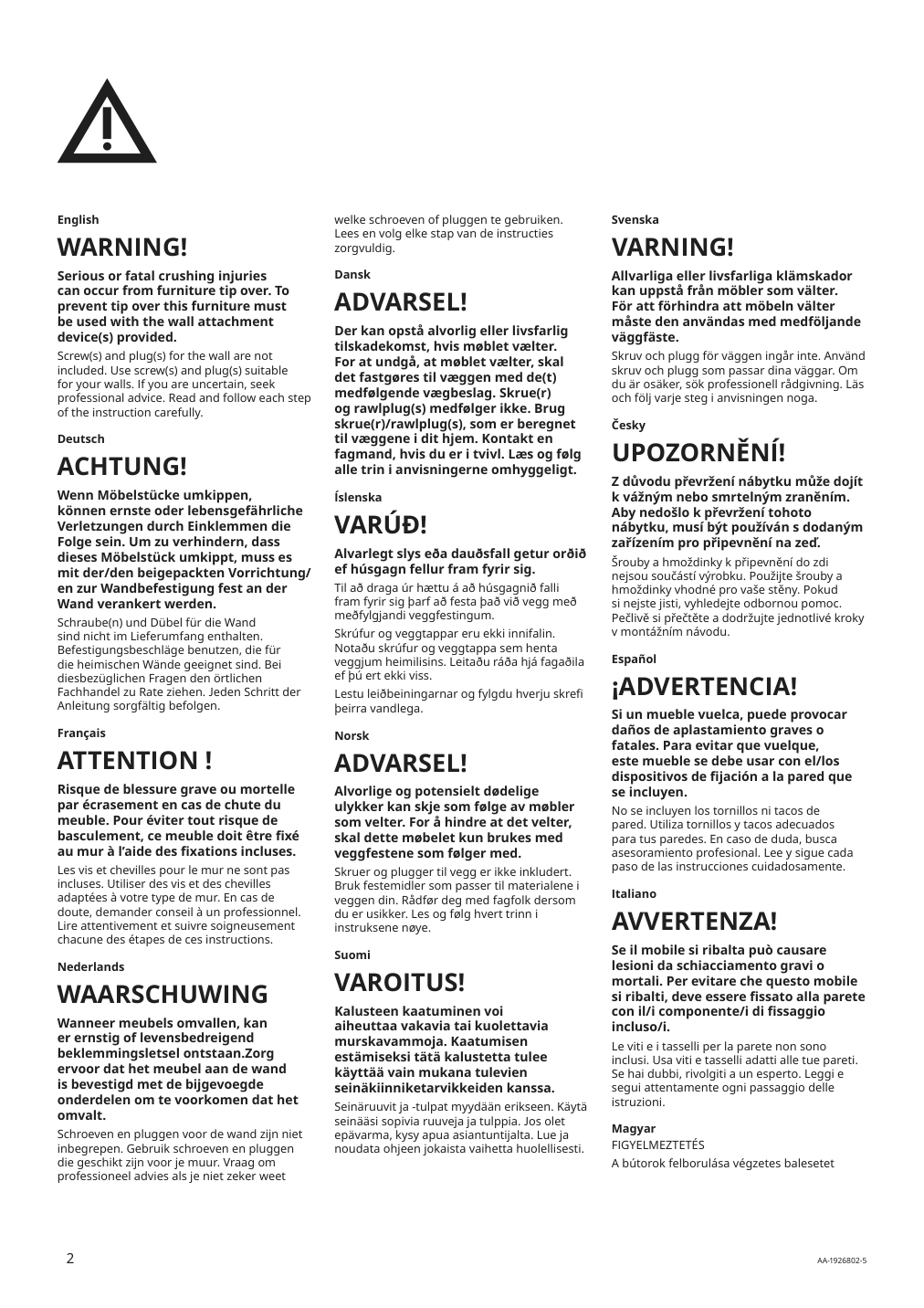 Assembly instructions for IKEA Kallax shelf unit white | Page 2 - IKEA KALLAX / LAGKAPTEN workstation 694.816.81