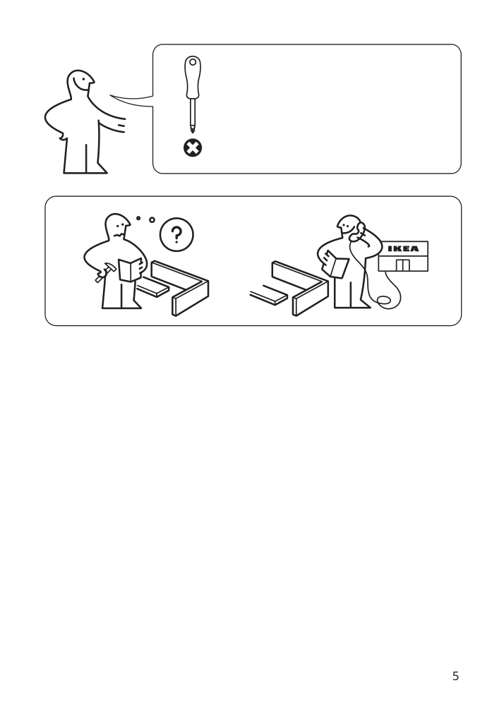 Assembly instructions for IKEA Kallblixt wall lamp white glass | Page 5 - IKEA KALLBLIXT wall lamp 904.979.96