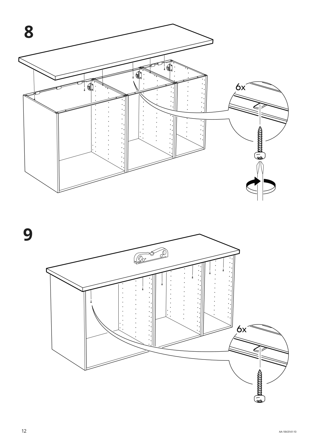 Assembly instructions for IKEA Karlby countertop walnut veneer | Page 12 - IKEA KARLBY countertop 503.352.08