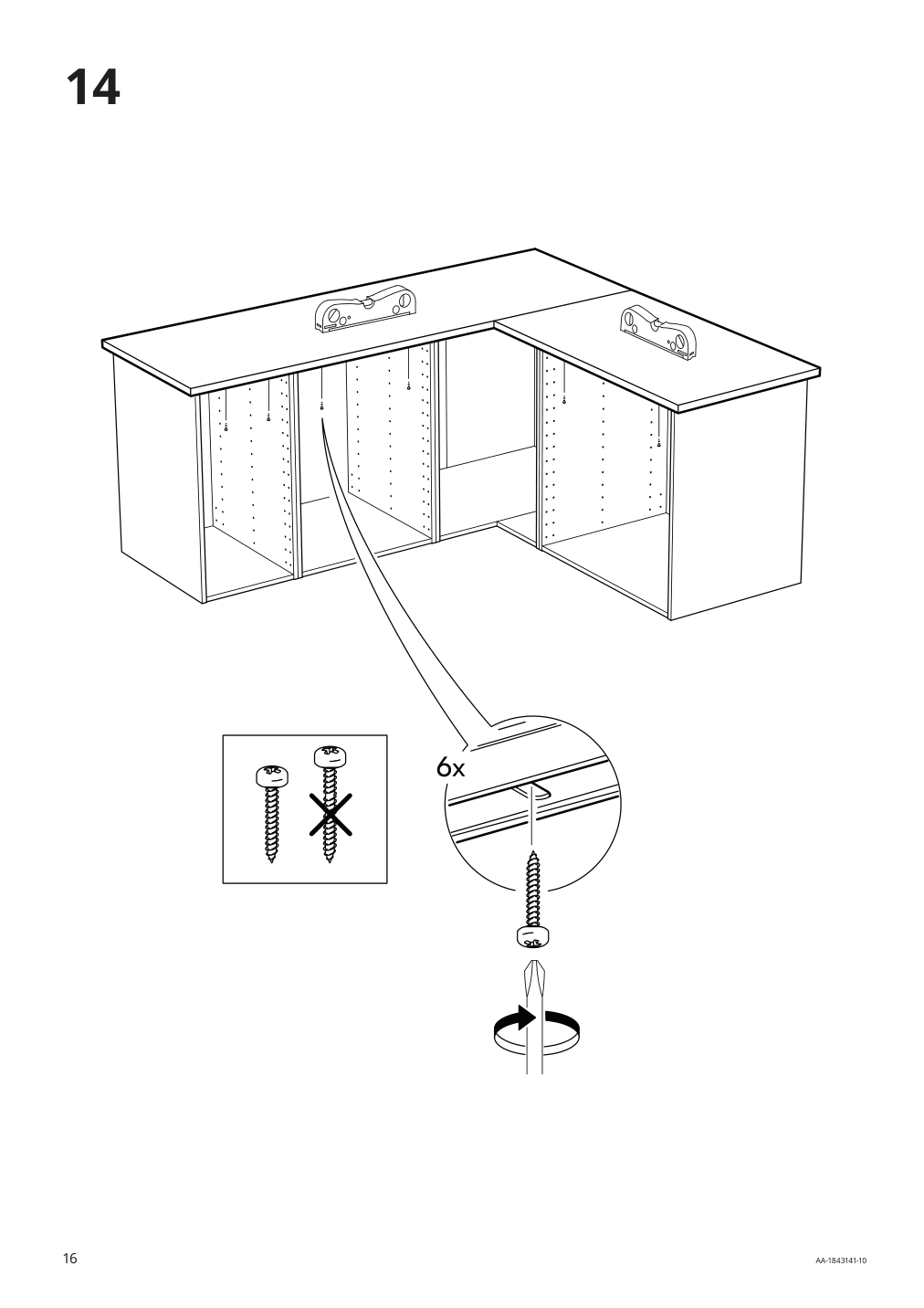 Assembly instructions for IKEA Karlby countertop walnut veneer | Page 16 - IKEA KARLBY countertop 503.352.08