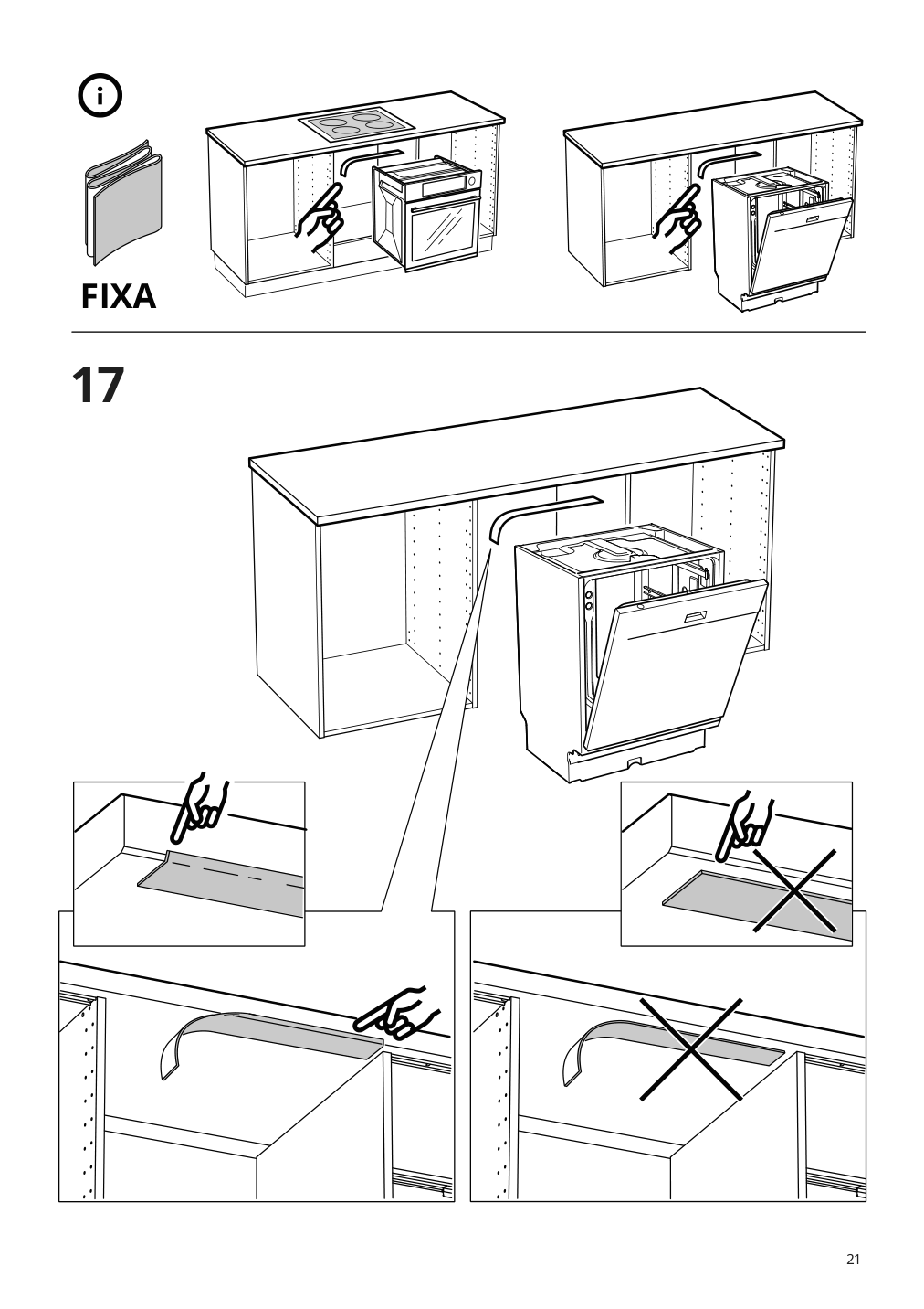 Assembly instructions for IKEA Karlby countertop walnut veneer | Page 21 - IKEA KARLBY countertop 503.352.08