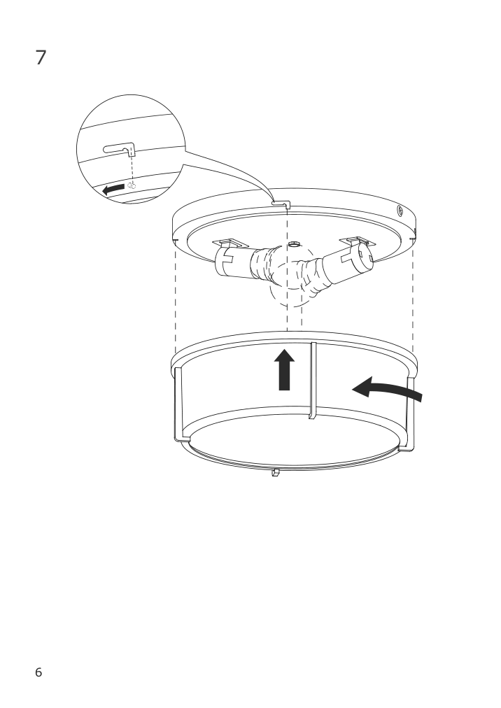 Assembly instructions for IKEA Kattarp ceiling lamp glass black | Page 6 - IKEA KATTARP ceiling lamp 104.668.66