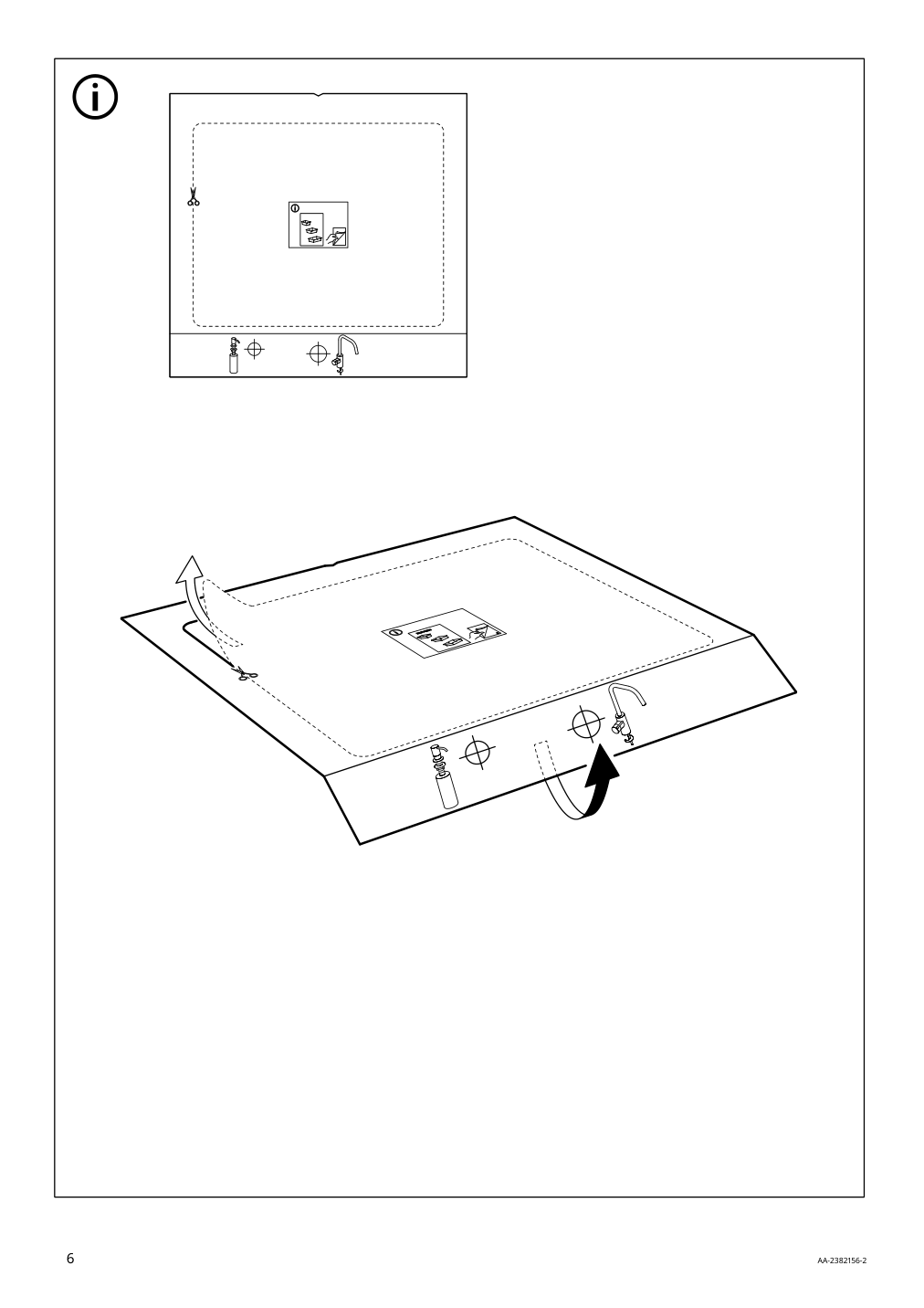 Assembly instructions for IKEA Kilsviken single bowl dual mount sink gray beige quartz composite gray | Page 6 - IKEA KILSVIKEN sink 393.370.20