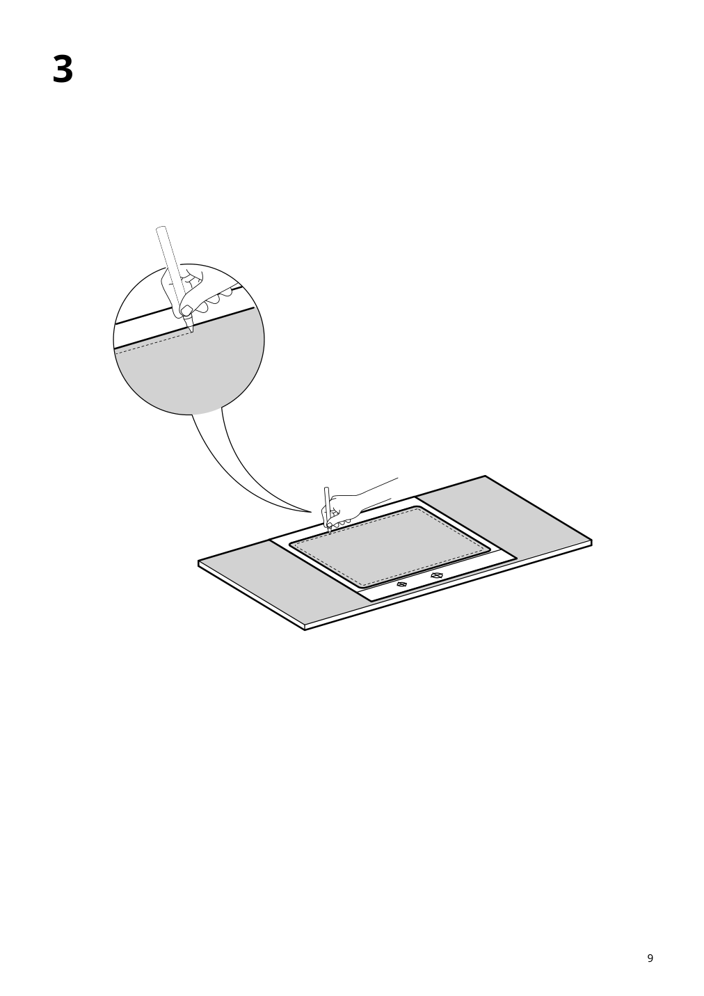 Assembly instructions for IKEA Kilsviken single bowl dual mount sink gray beige quartz composite gray | Page 9 - IKEA KILSVIKEN sink 393.370.20