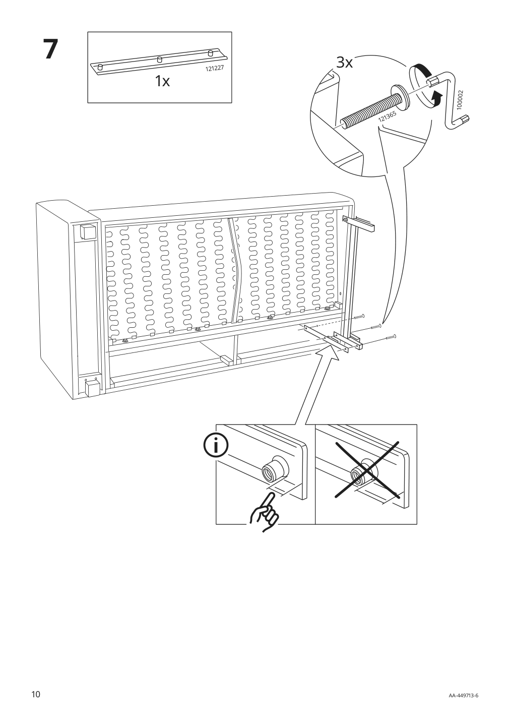 Assembly instructions for IKEA Kivik chaise cover gunnared blue | Page 10 - IKEA KIVIK corner sectional, 5-seat w chaise 894.996.18