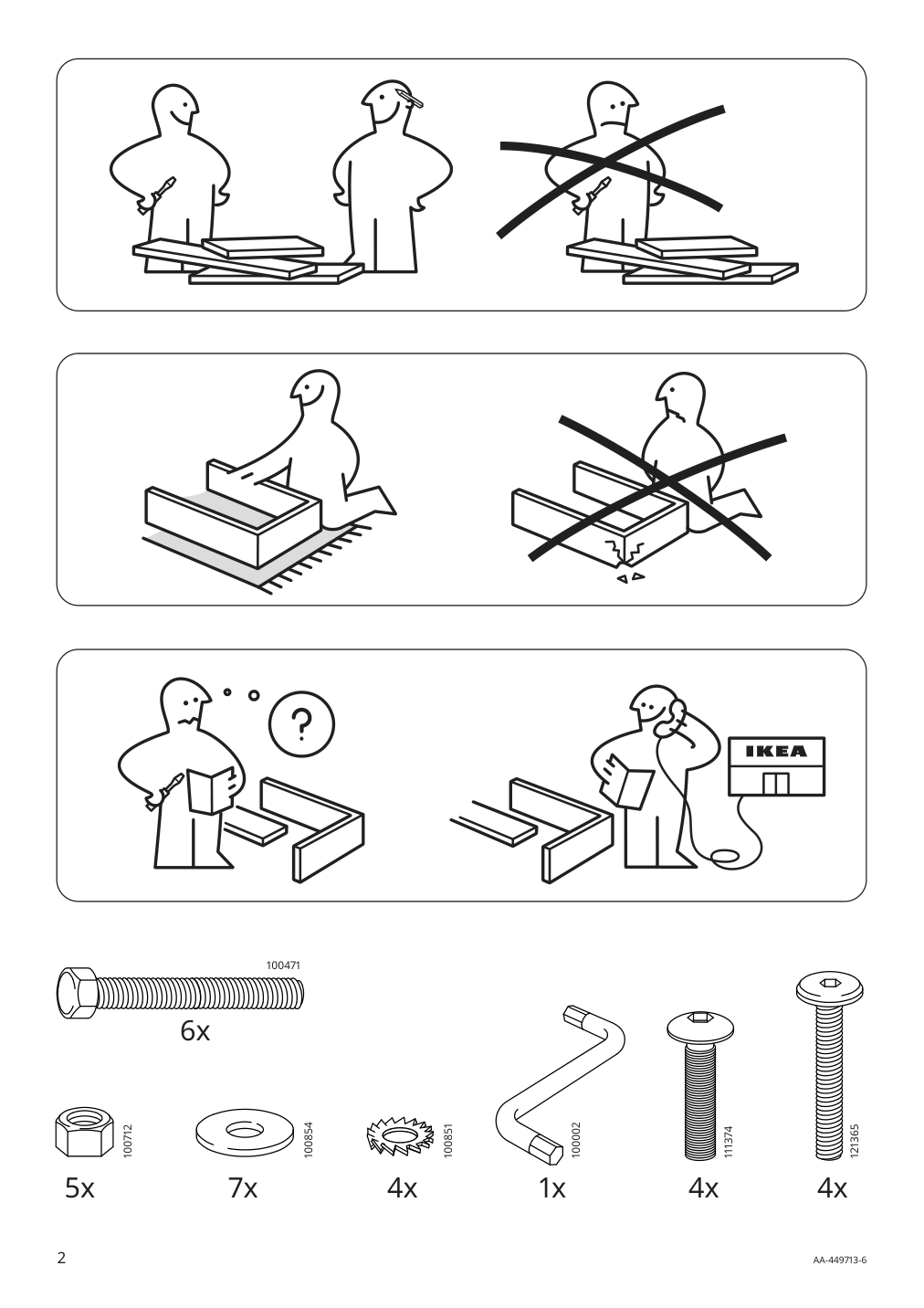 Assembly instructions for IKEA Kivik chaise cover gunnared light green | Page 2 - IKEA KIVIK sofa with chaise 194.848.18