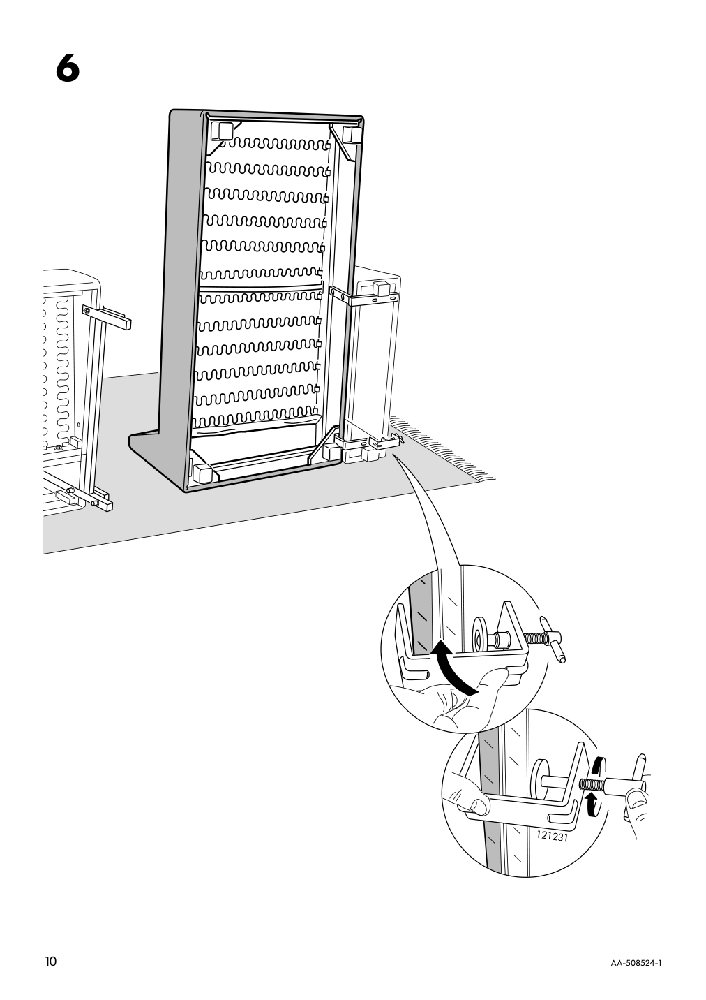 Assembly instructions for IKEA Kivik chaise grann bomstad black | Page 10 - IKEA KIVIK chaise 105.194.93