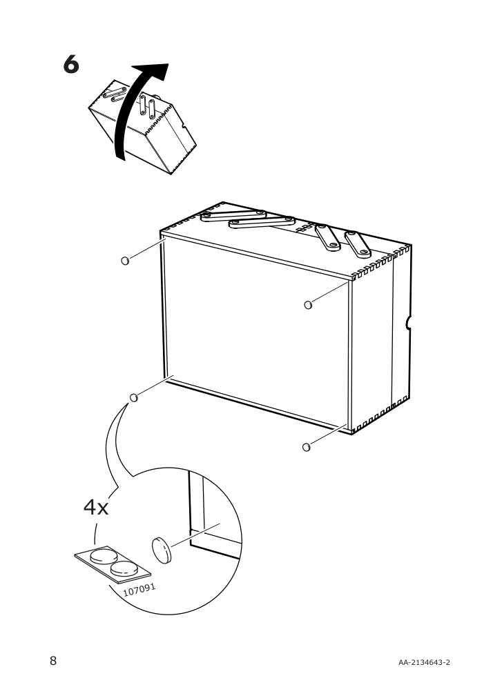 Assembly instructions for IKEA Klaemmemacka desk organizer natural plywood | Page 8 - IKEA KLÄMMEMACKA desk organizer 504.288.15