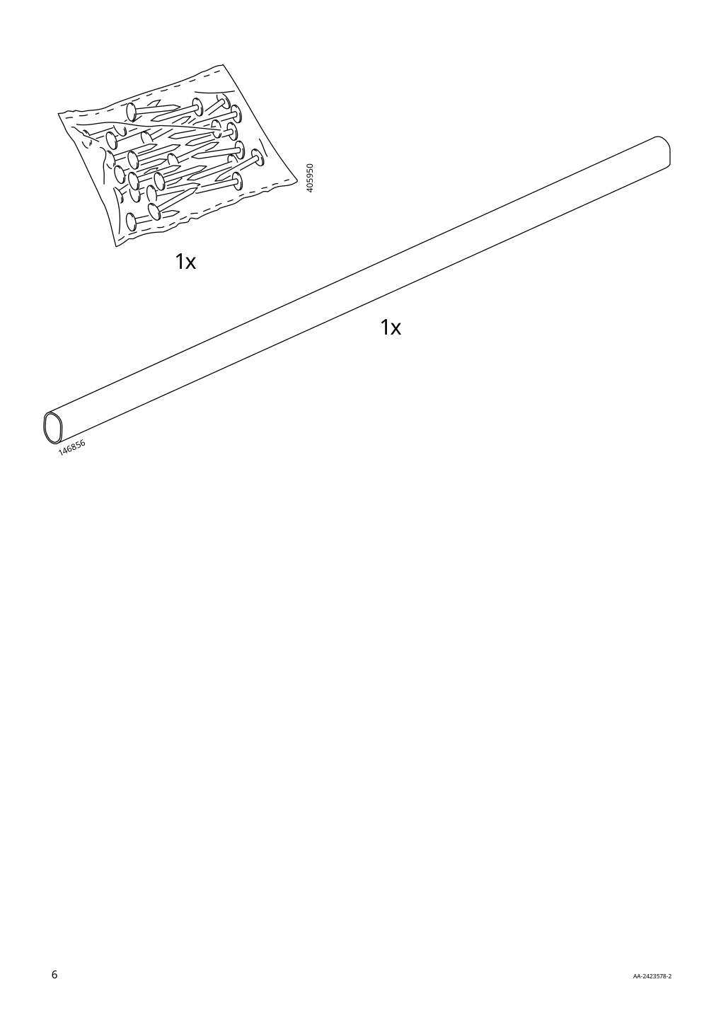 Assembly instructions for IKEA Kleppstad wardrobe with 2 doors white | Page 6 - IKEA KLEPPSTAD wardrobe with 2 doors 804.372.34