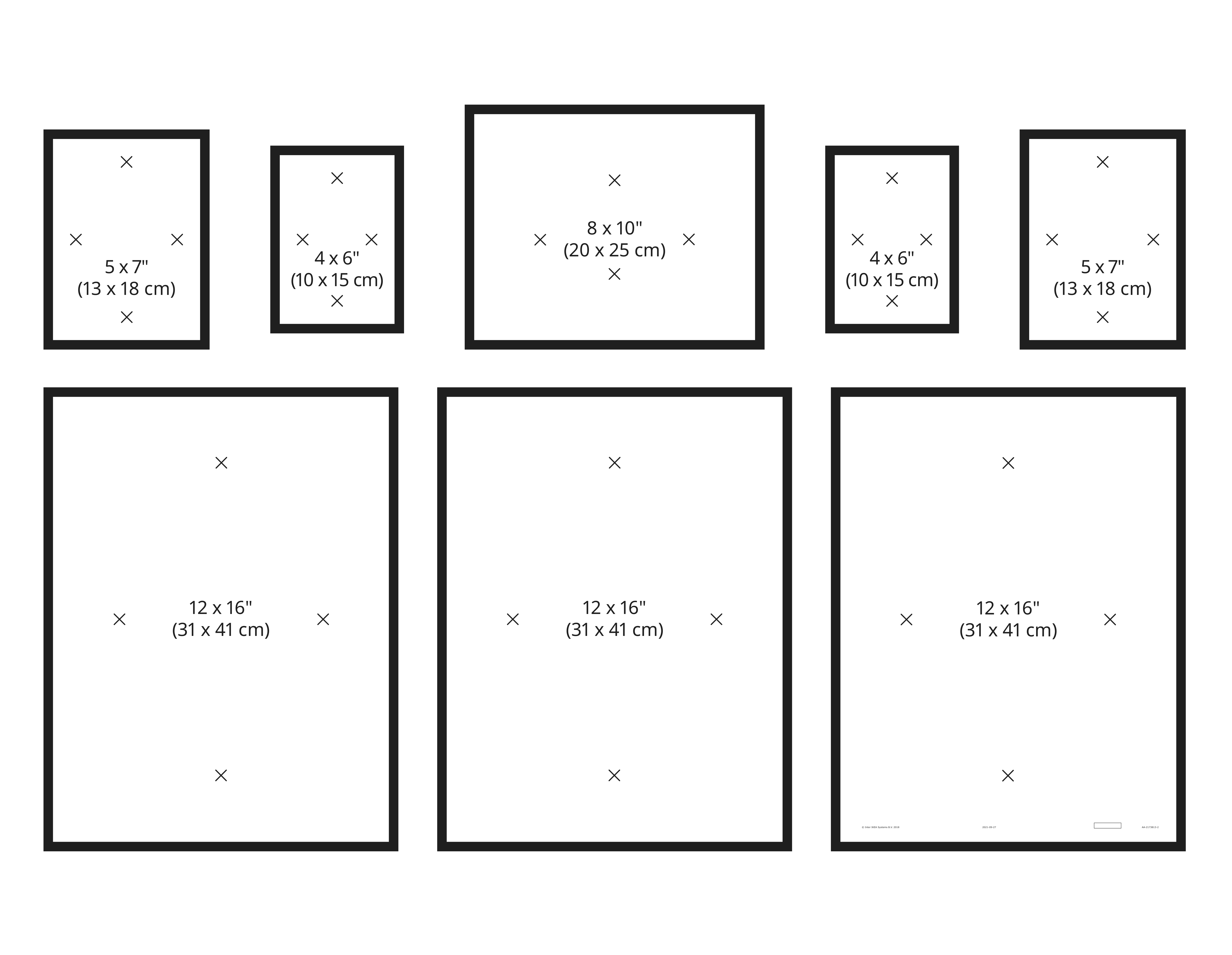 Assembly instructions for IKEA Knoppaeng frame with poster set of 8 countryside living | Page 4 - IKEA KNOPPÄNG frame with poster, set of 8 104.790.53