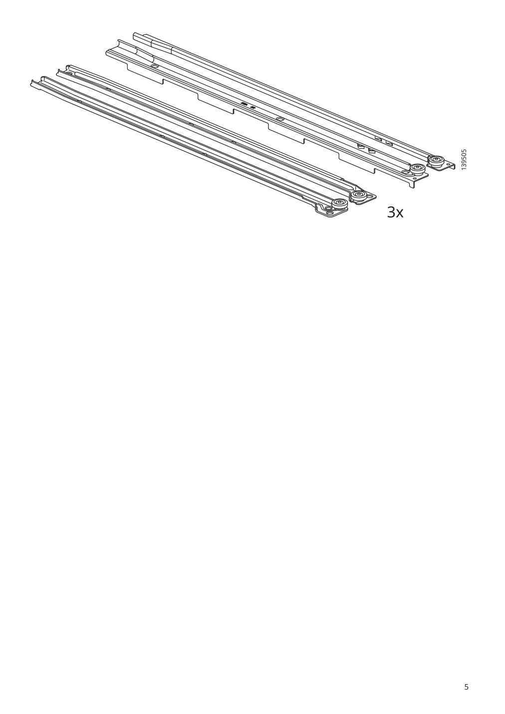 Assembly instructions for IKEA Knoxhult base cabinet with drawers white | Page 5 - IKEA KNOXHULT base cabinet with drawers 903.267.87