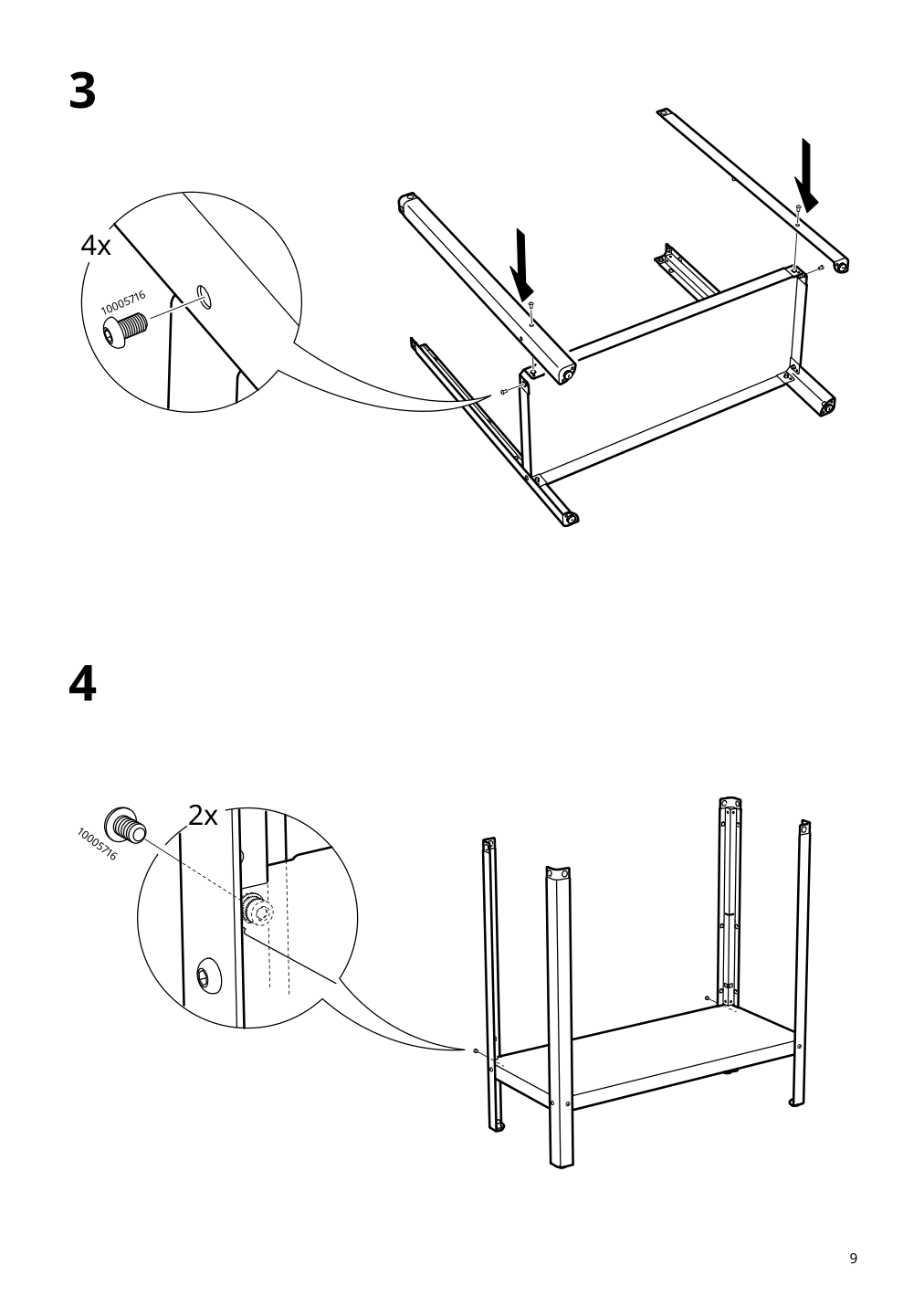 Assembly instructions for IKEA Kolbjoern shelf unit indoor outdoor beige | Page 9 - IKEA KOLBJÖRN shelf unit, indoor/outdoor 604.092.94