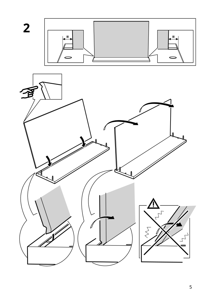 Assembly instructions for IKEA Komplement drawer white | Page 5 - IKEA PAX / BERGSBO/ÅHEIM wardrobe combination 493.361.76