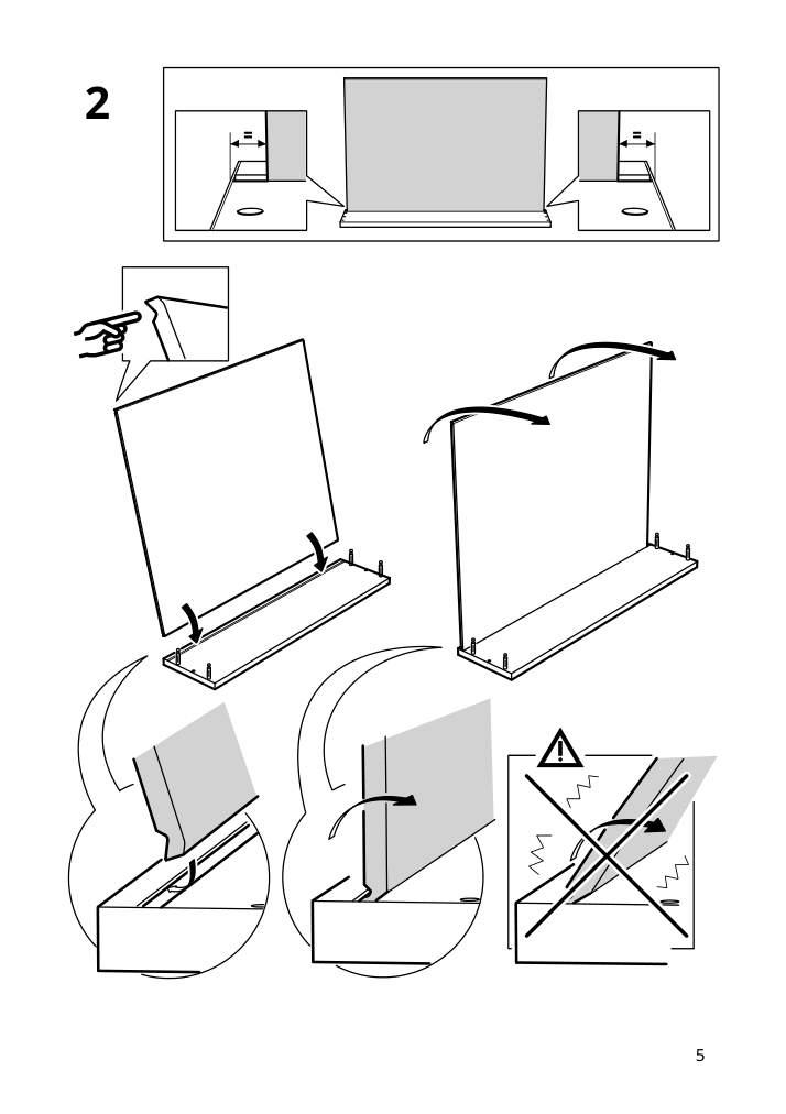 Assembly instructions for IKEA Komplement drawer dark gray | Page 5 - IKEA PAX / MEHAMN wardrobe with sliding doors 595.517.59