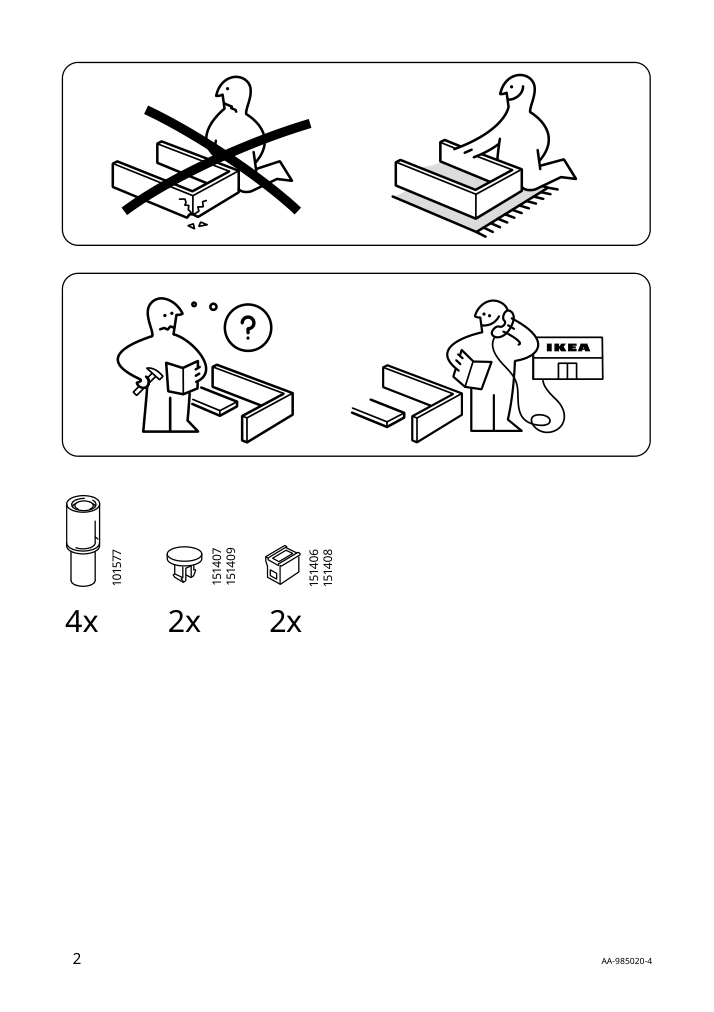 Assembly instructions for IKEA Komplement shoe shelf dark gray | Page 2 - IKEA PAX / AULI wardrobe with sliding doors 895.613.18