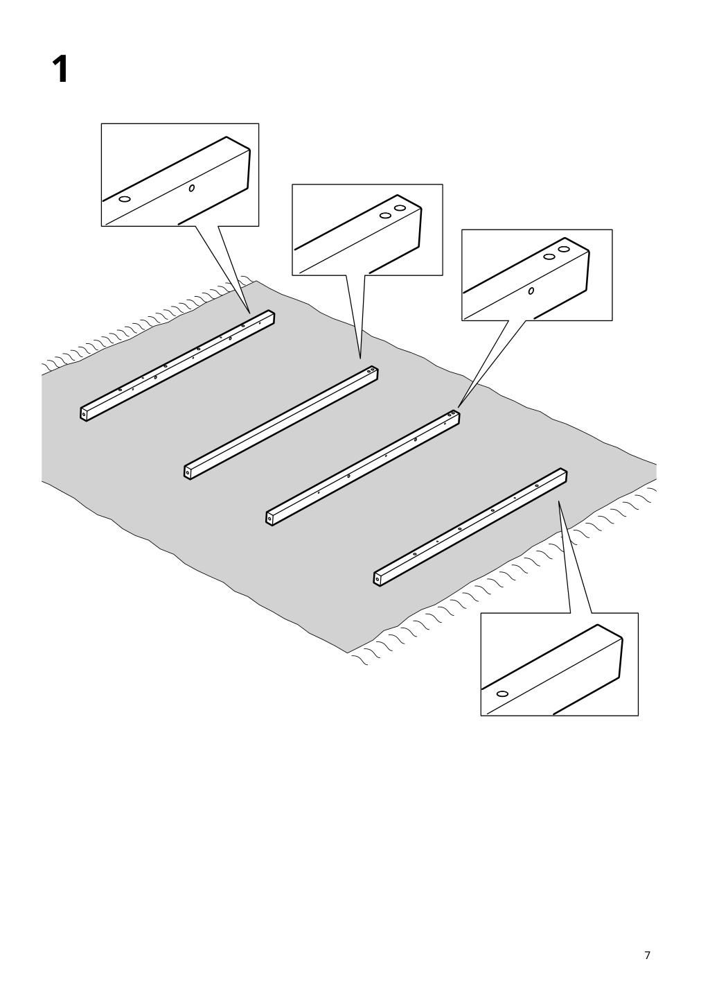 Assembly instructions for IKEA Koppang 3 drawer chest white | Page 7 - IKEA KOPPANG 3-drawer chest 103.859.50