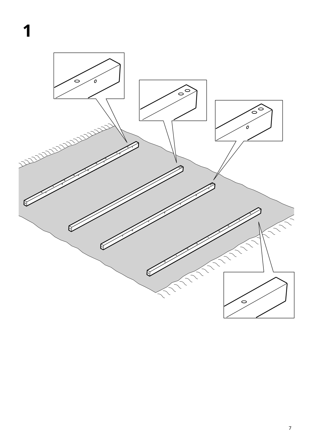 Assembly instructions for IKEA Koppang 5 drawer chest white | Page 7 - IKEA KOPPANG 5-drawer chest 905.841.68