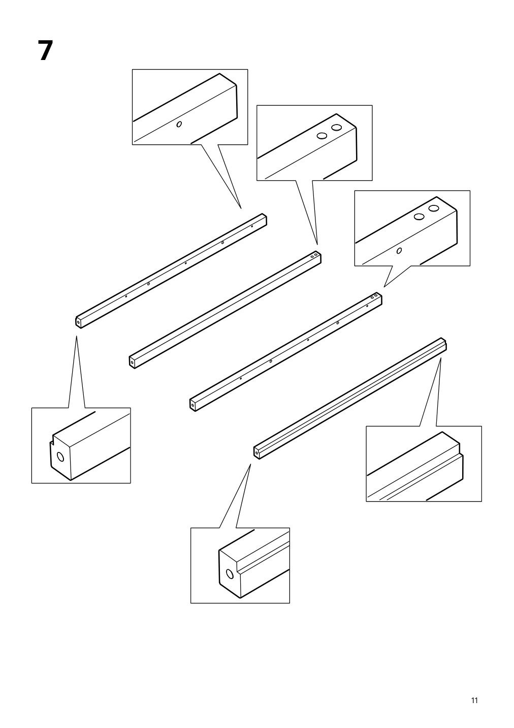 Assembly instructions for IKEA Koppang 6 drawer dresser white | Page 11 - IKEA KOPPANG 6-drawer dresser 103.113.08