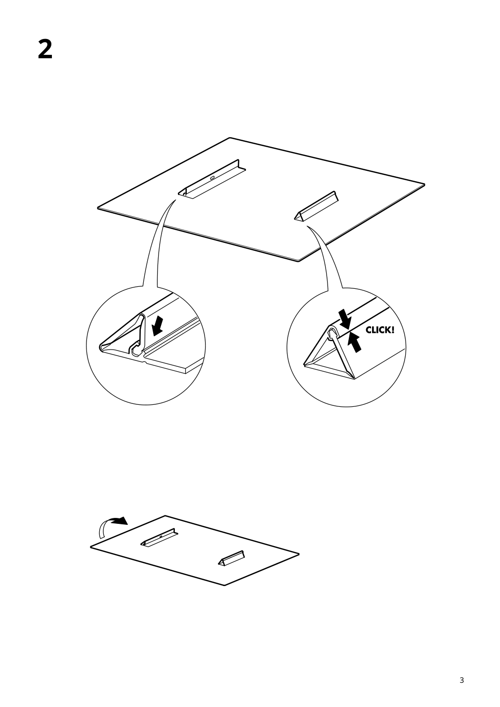 Assembly instructions for IKEA Kopparfall picture moonscape | Page 3 - IKEA KOPPARFALL picture 105.087.86