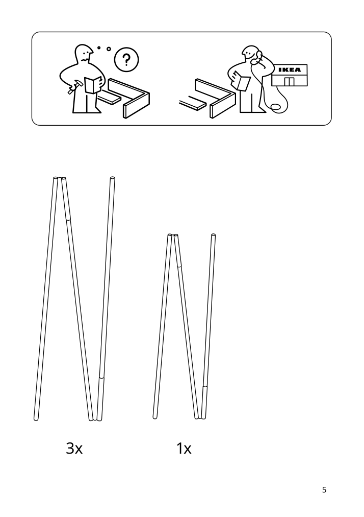 Assembly instructions for IKEA Kura bed tent dinosaur | Page 5 - IKEA KURA bed tent 104.642.16