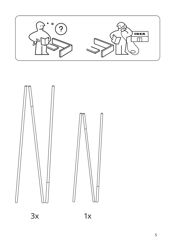 Assembly instructions for IKEA Kura bed tent ocean animals pattern | Page 5 - IKEA KURA bed tent 405.284.48