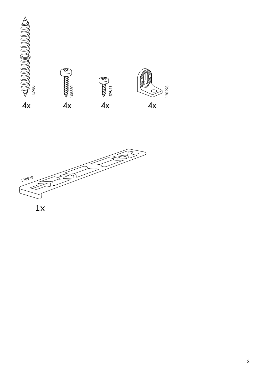 Assembly instructions for IKEA Lack coffee table black brown | Page 3 - IKEA LACK coffee table 401.042.94