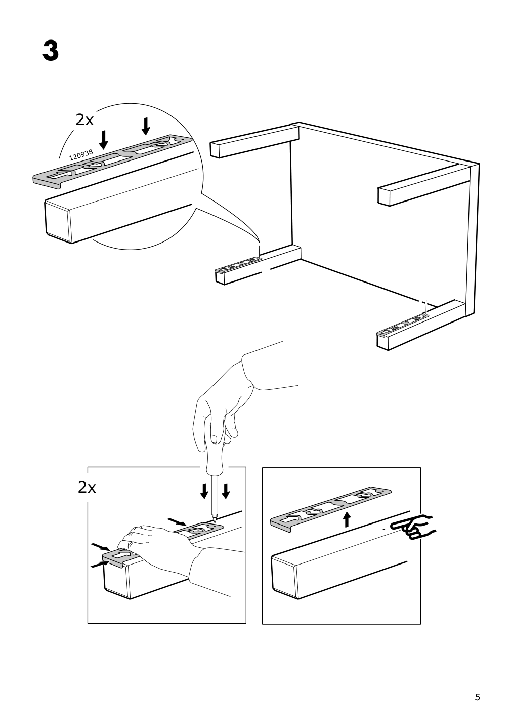 Assembly instructions for IKEA Lack coffee table black brown | Page 5 - IKEA LACK coffee table 401.042.94