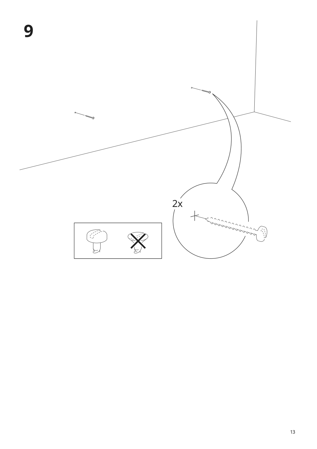 Assembly instructions for IKEA Lack tv unit black brown | Page 13 - IKEA LACK TV unit 204.989.37