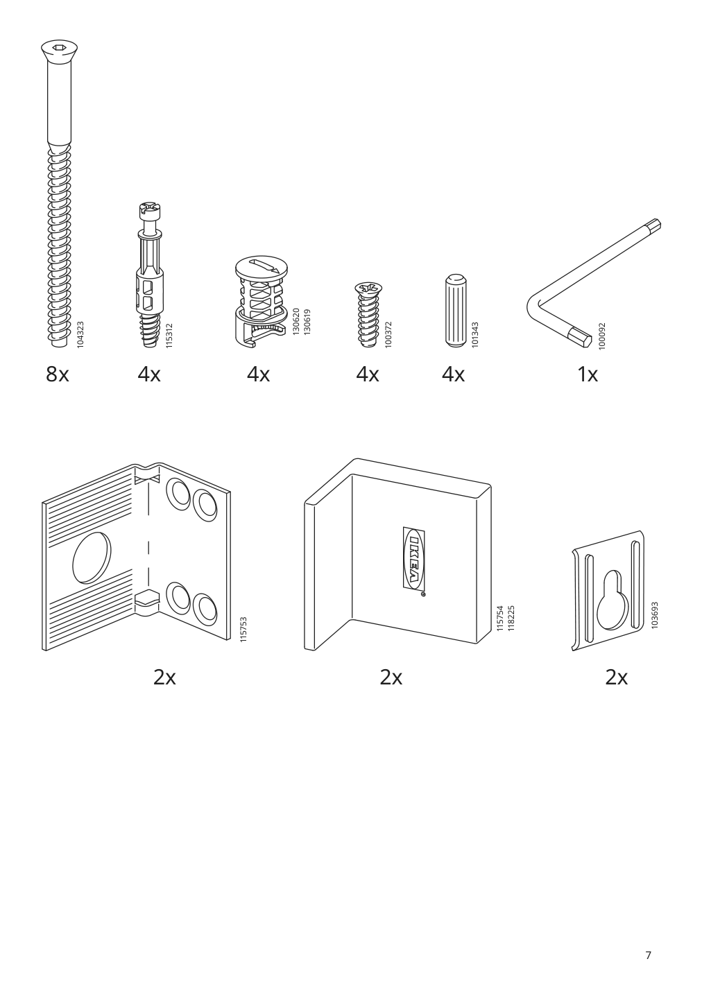 Assembly instructions for IKEA Lack tv unit black brown | Page 7 - IKEA LACK TV unit 204.989.37