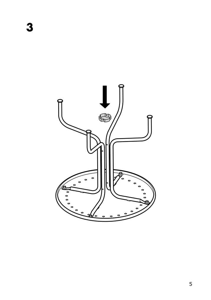 Assembly instructions for IKEA Laeckoe table outdoor gray | Page 5 - IKEA LÄCKÖ table+2 chairs, outdoor 392.690.16