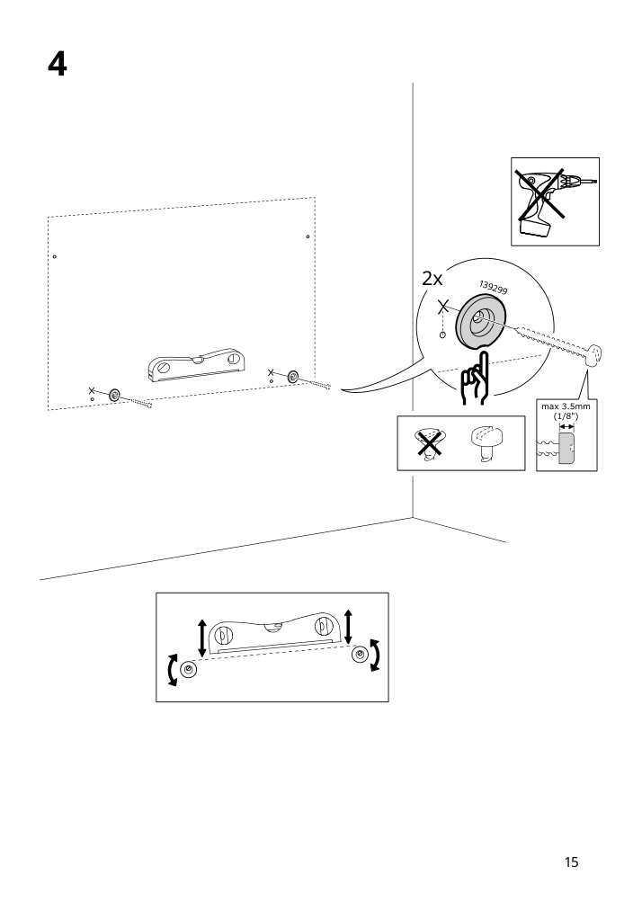 Assembly instructions for IKEA Laerbro mirror | Page 15 - IKEA LÄRBRO mirror 704.449.56